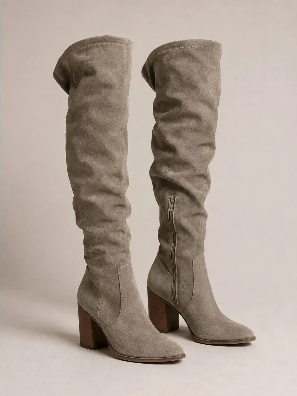 Dolce Vita Torrid Faux Suede Knee-High Block Heel Boots 7.5
